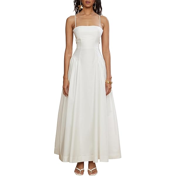 white christmas dresses Aderyn Satin Corset Maxi Dress main image 0