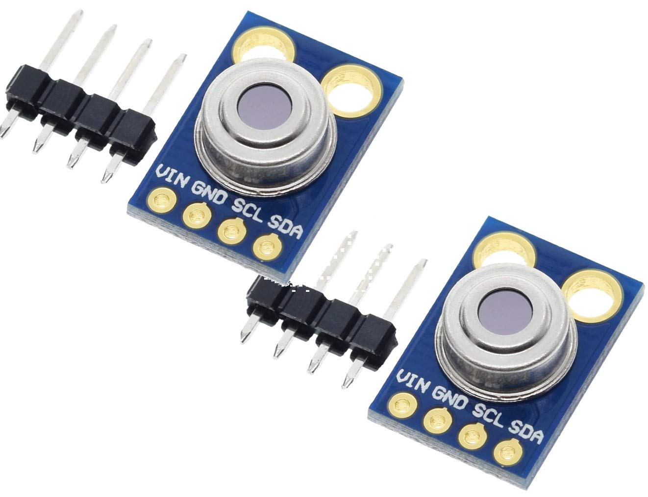 TECNOIOT 2pcs GY-906 MLX90614 non-contact Infrared Temperature Sensor Module MLX90614ESF