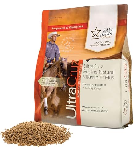 UltraCruz Equine Psyllium Fiber Supplement For Horses – 20 Lb Pellet (64-Day Supply)