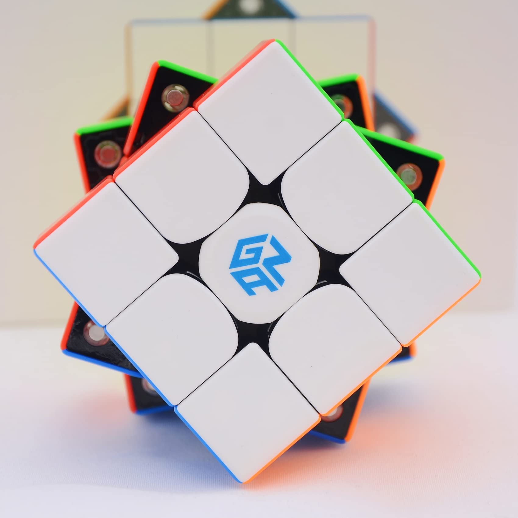 Bukefuno GAN 356X V2 3x3 Magnetic Speed Cube gan356 X V2 3x3x3 Speed Magic GAN 356XV2 Stickerless