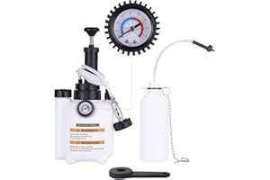 DAYUAN 3L Hand Manual Brake Fluid Bleeder Set,One Man Brake Bleeding Pump Kit Compatible with Most European Models