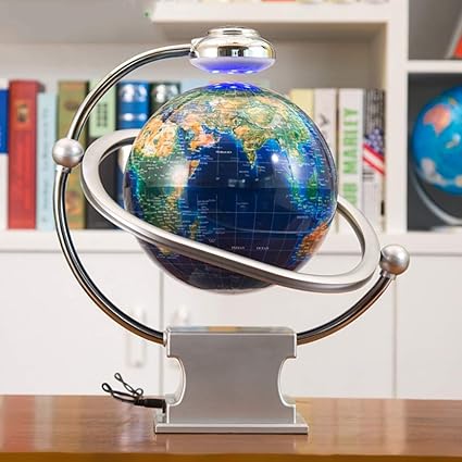 Globe Terrestre Magnétique 8inch Magnétique Lévitation Globe