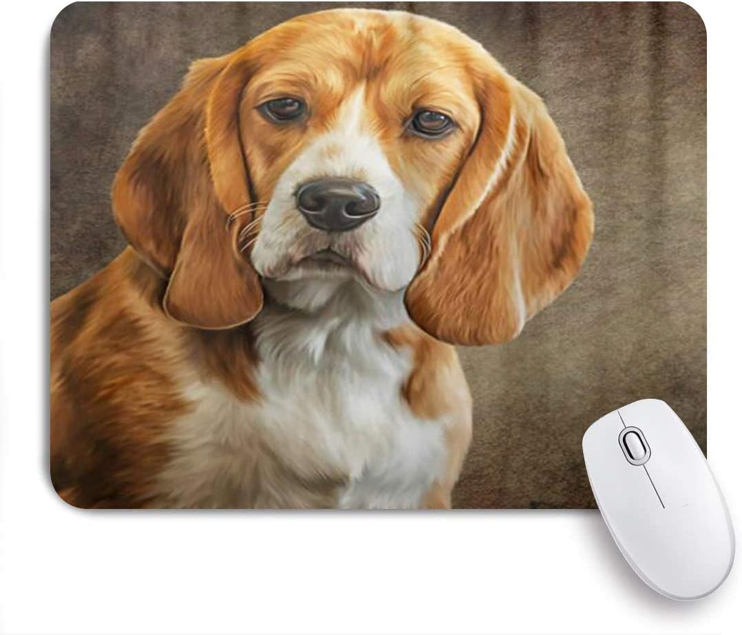 Amazon Kapanouマウスパッド 油絵ビーグル犬 ゲーミング オフィス最適 高級感 おしゃれ 防水 耐久性が良い 滑り止めゴム底 ゲーミングなど適用 マウス 用ノートブックコンピュータマウスマット Kapanou マウスパッド 通販