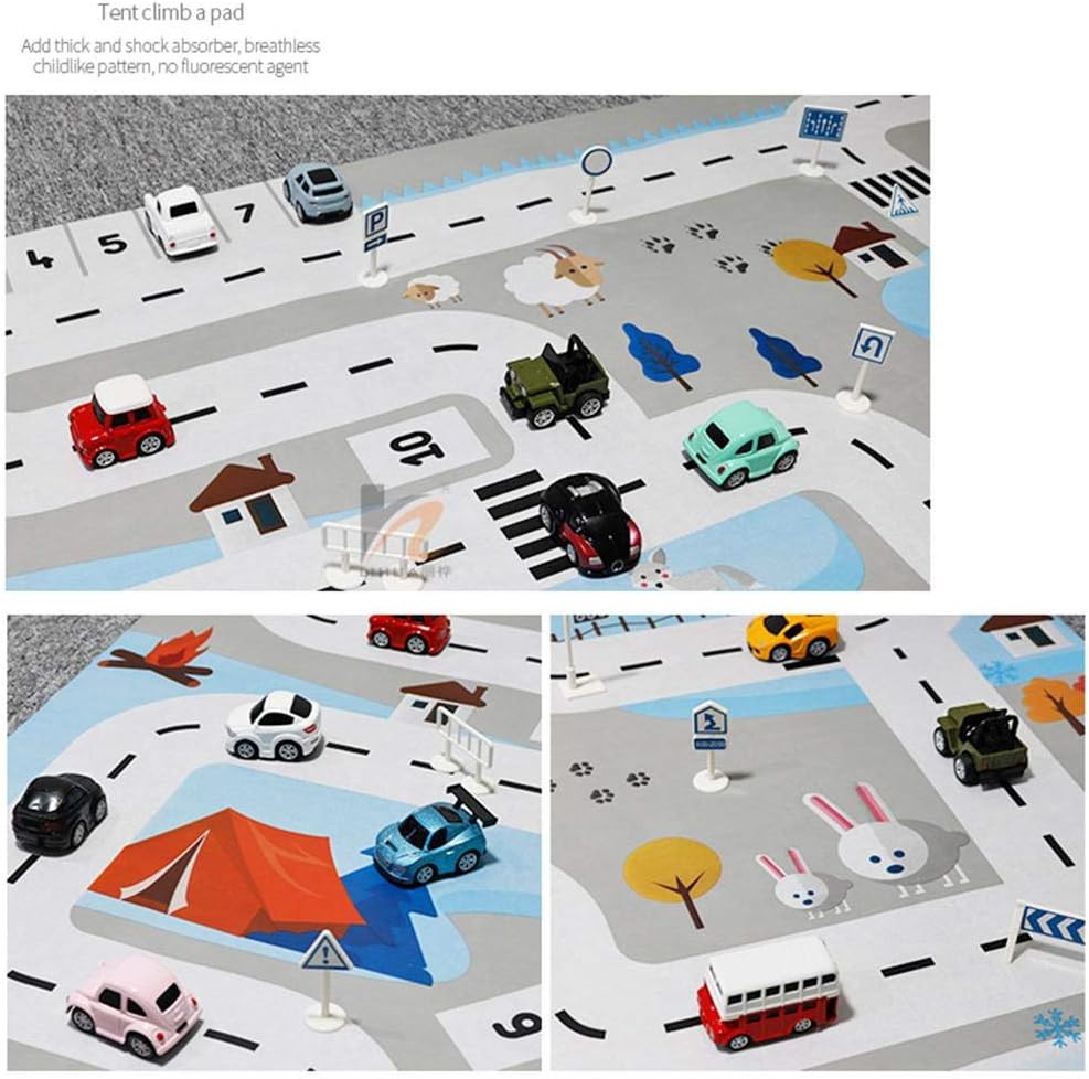 Tapis De Jeu De Modele De Carte De Parking Impermeable Antiderapant Pour Enfants Chambre D Eacut Arthomer Tapis De Jeu Pour Bebe Enfant Tapis Pliable En Polyester Tapis Deveil Et De Jeux Pour