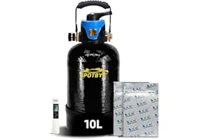 Filterelated Deionized Water System for Car Wash, Comes with 10L Brand Resin,Spotless Water Spot Remover Filter with Bypass Outlet Mode, Fit for Cars/RVs/Motorcycles/Solar Washing