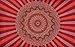 ENN ELL ENTERPRISES Hippie Mandala Bohemian Indian Bedspread, 84-by-54-Inches - Red