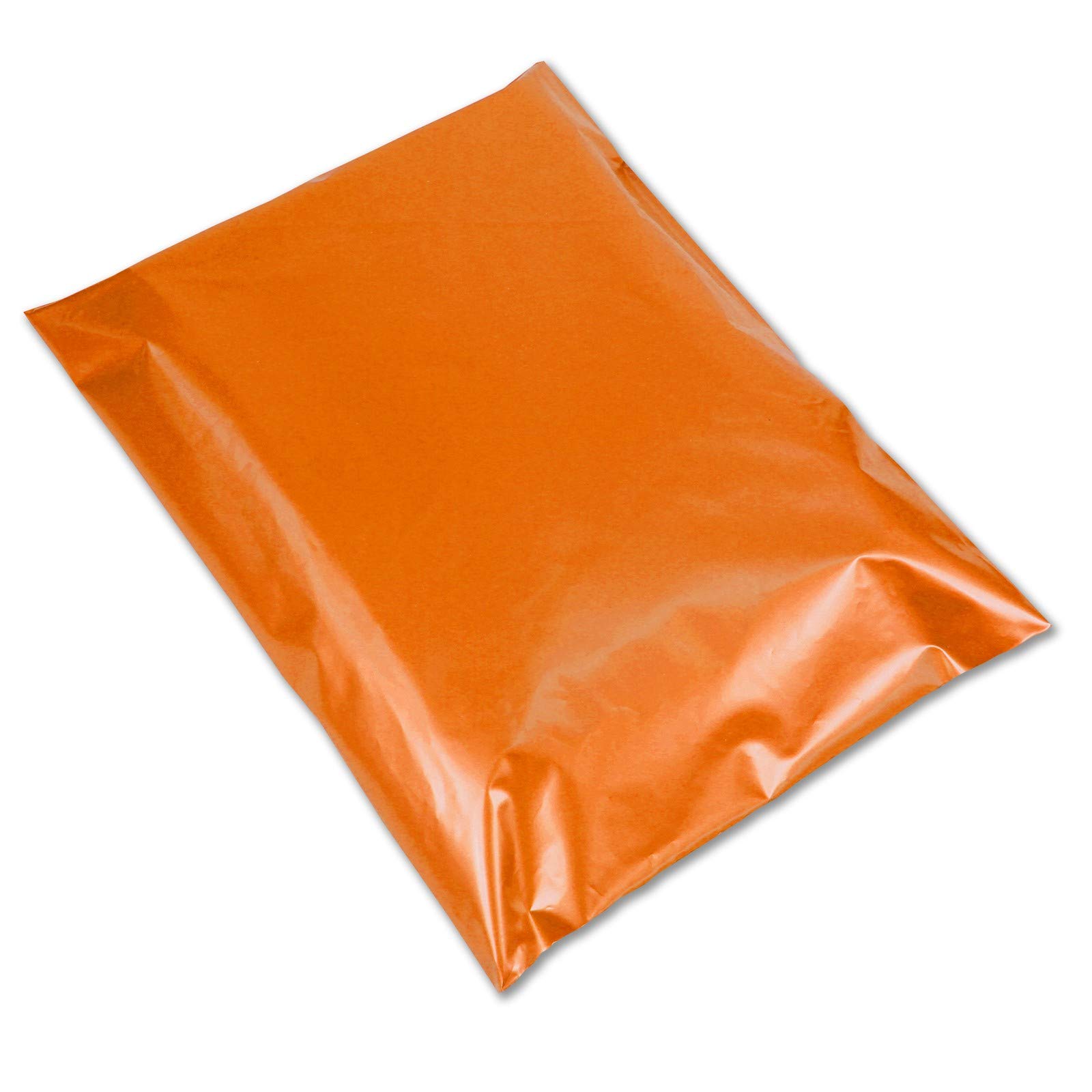 REALPACK® 100 x Orange Plastic Poly Mailing Bags Envelopes Size 10" x 14" 250mm x 350mm