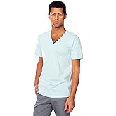 American Apparel Men's Unisex Fine Jersey Short-Sleeve V-Neck