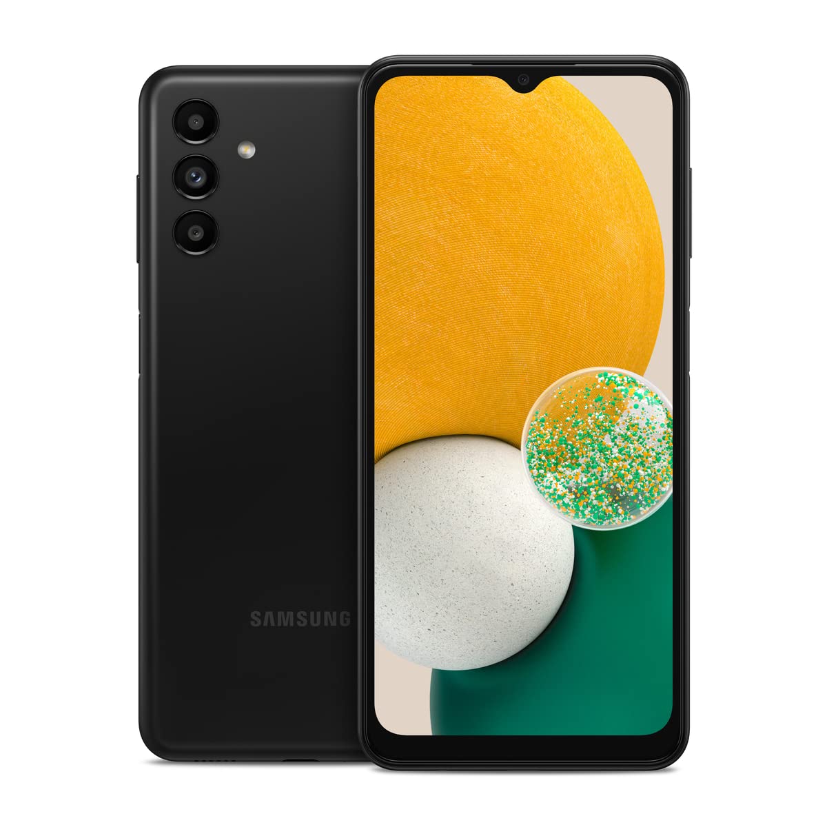 Samsung Galaxy A13 5G Cell Phone, AT&T GSM Unlocked Android Smartphone, 64GB, Long Lasting Battery, Expandable Storage, Triple Lens Camera, Infinite Display, Black (Renewed)