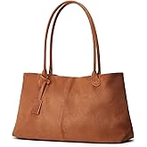 Suede Shoulder Bag Women Retro Purse Large Capacity Hobo Tote Handbag Satchel Bags