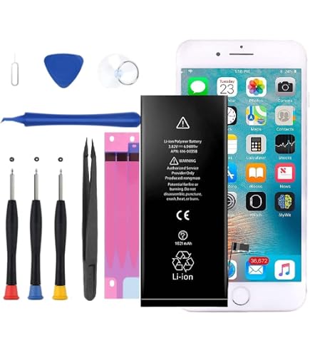 Amazon.com: Battery for iPhone 8, [7300mAh](2025 New Version) New