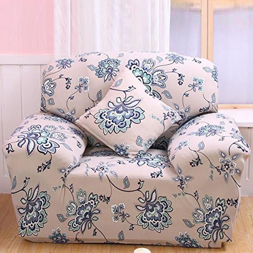 Single Sofa Slipcovers 1 Seater High Elasticity Anti-mite Chair Covers Sofa Cover Slipcover Couch (Mimosa)