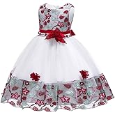 12M-8T Toddler Pageant Flower Girl Lace Dress Little Girls Party Wedding Formal Dresses
