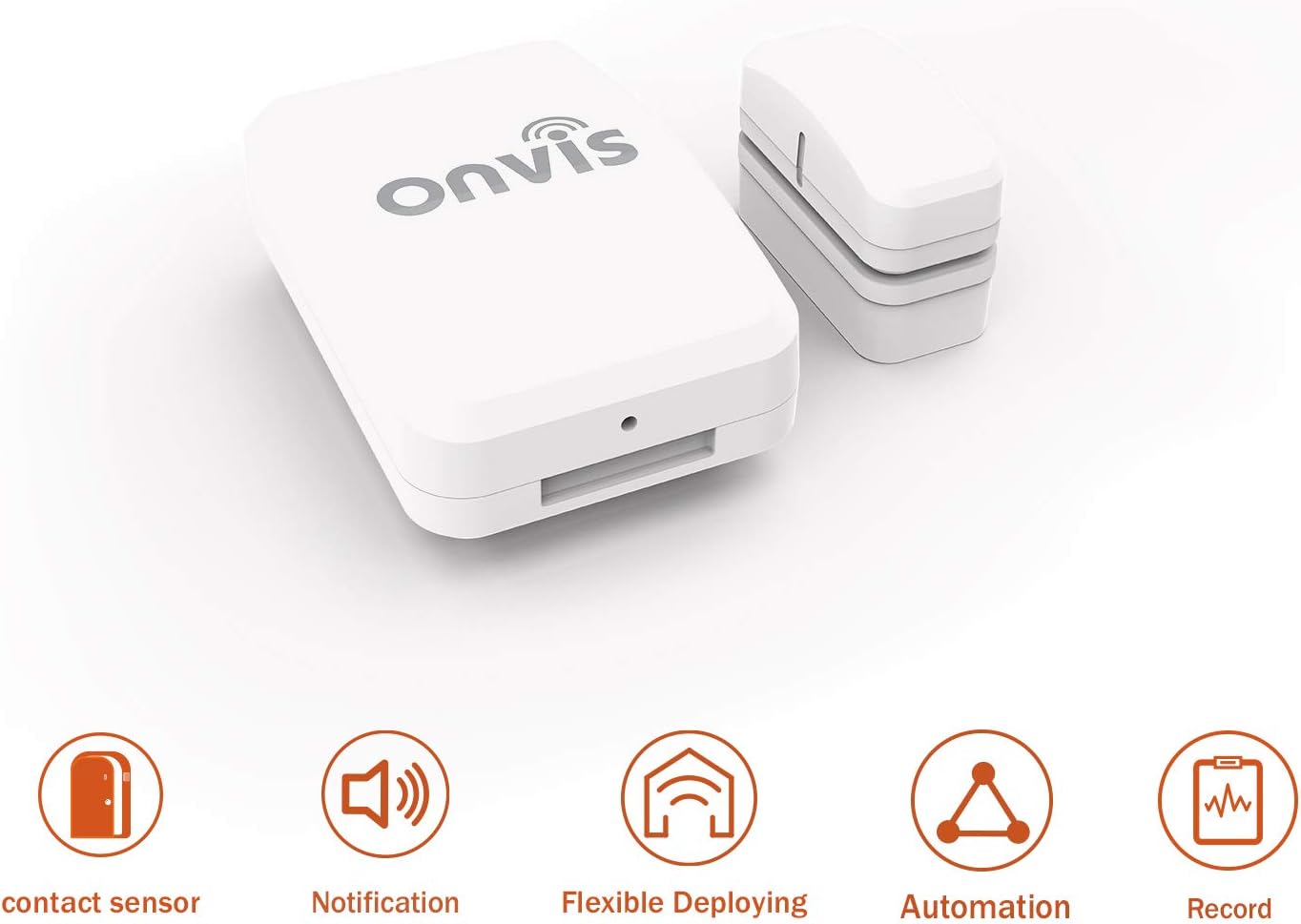 Onvis Door Window Contact Sensor CT2 Works with Apple Homekit Automatic