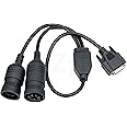 ET3 317-7485 for Caterpillar CAT Communication Adapter Diagnostic Tool Truck Excavator Engine with 2019C 6+9+14pin Cable (only 6+9pin Cable)
