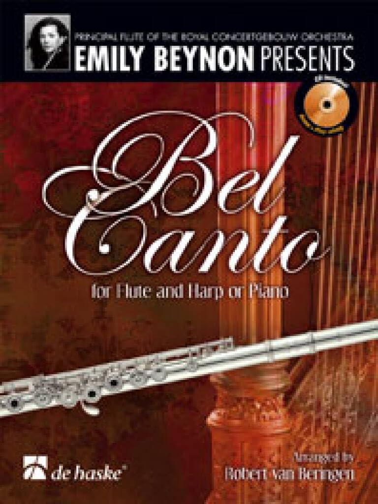 Bel Canto for Flute and Harp/Piano. Includes CD