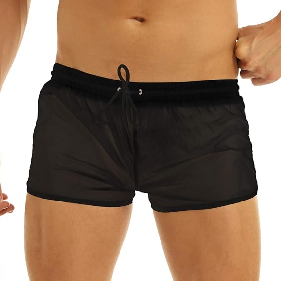 Spannende Mesh Shorts Herren Bilder