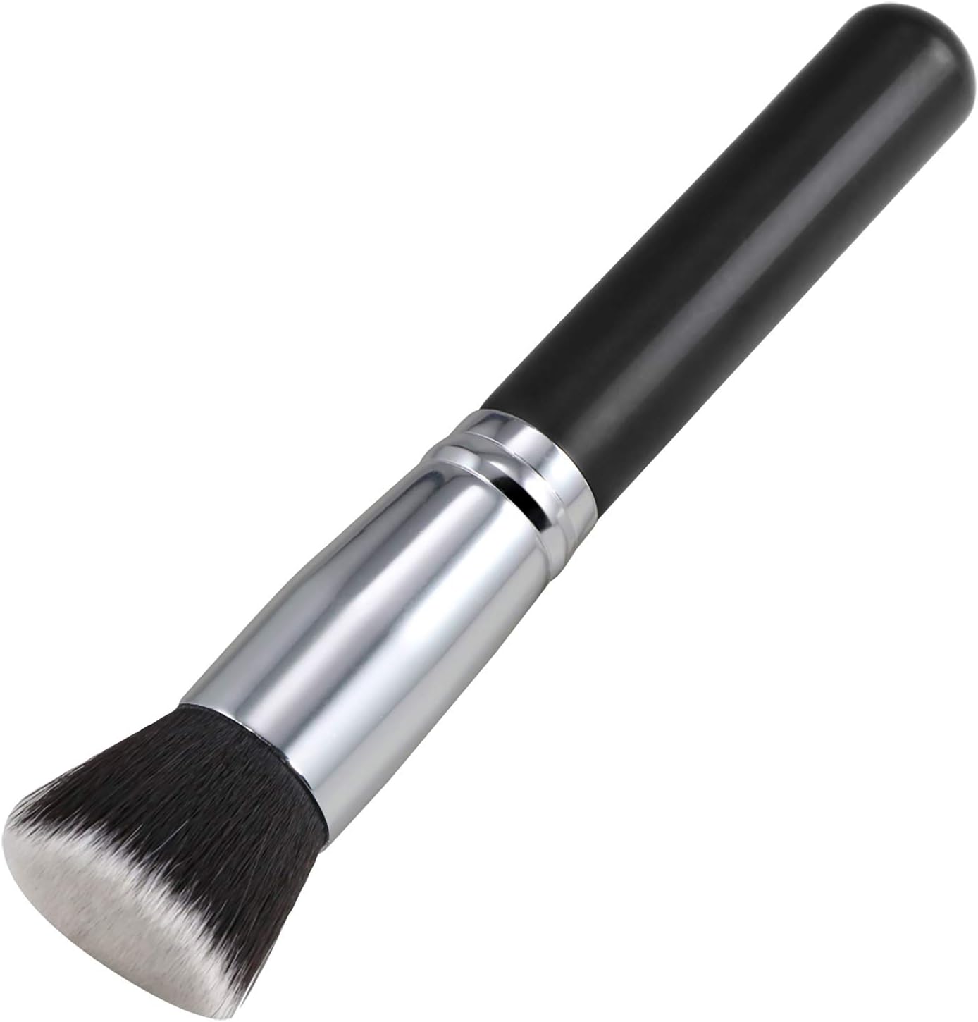 TRIXES Flat Top Kabuki Make Up Brush, for Liquid Powder or Cream Makeup