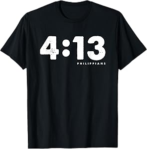 Philippians 4:13 Shirt I Can Do All Things Through Christ T-Shirt
