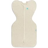 Love To Dream Swaddle UP, Sleep Sack 0-3 Months, Self-Soothing, Improves Sleep, Snug Fit Helps Calm Startle Reflex, Baby Essentials Must Haves Newborn, 1.0 TOG, 8-13 lbs, Oatmeal