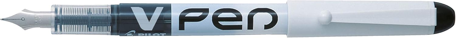 Pilot SV4W01 Vpen Disposable Black Ink Fountain Pen Barrel - White