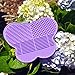 # 1 Best Silicone Makeup Brush Cleaning Mat -Butterfly shape - extend the use of your make up and art brushes! (Purple)