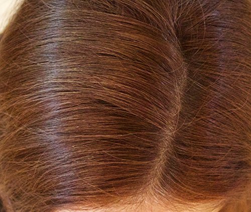 Rootflage Root Touch Up Hair Powder - Temporary Hair Color, Root Concealer, Thinning Hair Powder, Hair Filler and Concealer and Applicator with Detail Brush Included (Merlot) - Thumbnail 3