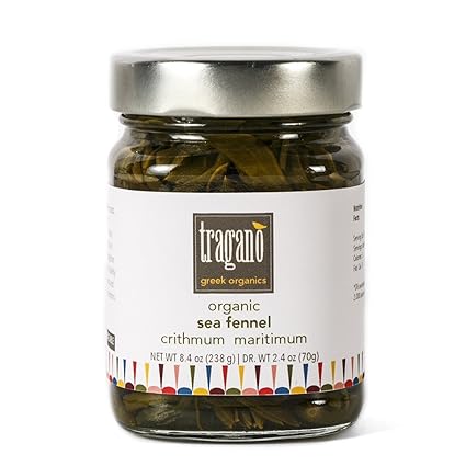 Tragano Greek Organics Sea Fennel Kritamo Usda Organic Small Batch Single Estate 8 Ounces Amazon Com Grocery Gourmet Food