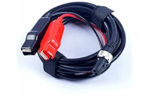 TEAMWILL New Power Cable for Daiwa Tanacom 750 1000 Electric Reel Power Cord 300cm 9.84FT