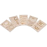 WOOMADA Travel Jewelry Organizer Bag, 5 Pcs Clear Velvet Zipper Pockets for Women, Portable Jewelry Storage Pouch for Travel & Business Trips