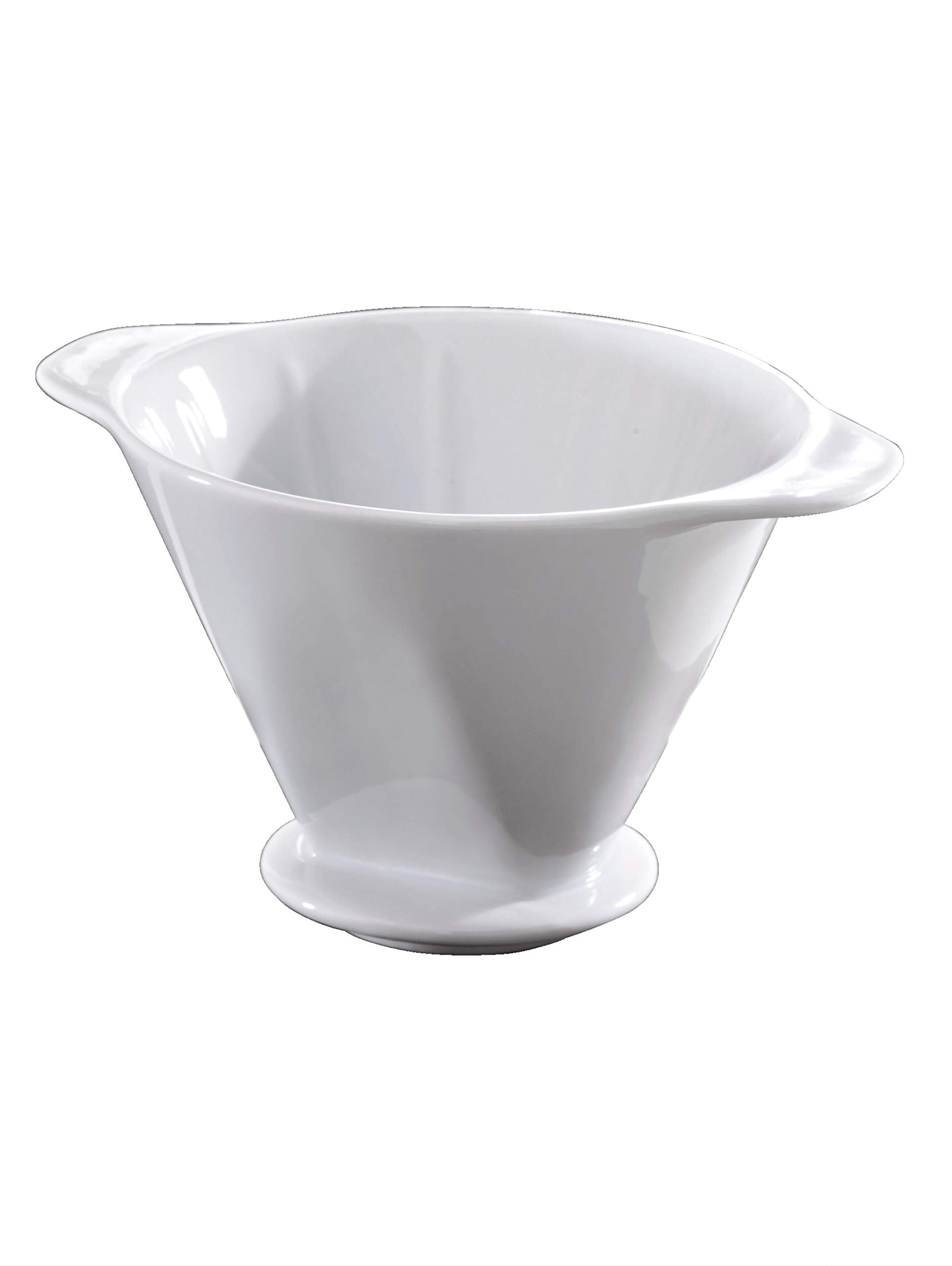 Ritzenhoff & Breker Porcelain Coffee Filter Rio White for Size 4 Filter Bags 14.5 x 14.5 x 11 cm