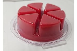 EAP INNOVATIONS 6 Cavity Round Pie Melt Clamshell Pack of 100