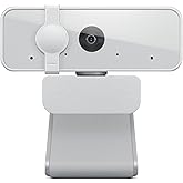 Lenovo HD 1080p Webcam (300 FHD) - Monitor Camera with 95° Wide Angle, 360° Rotation Pan & Tilt, Dual Microphones – Attachabl