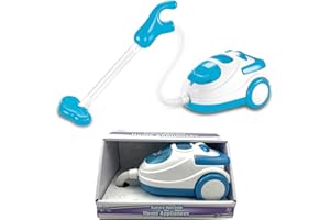 Misco Toys Kids Vacuum Cleaner Appliances, Kids Junior Toy Handheld Vacuum Cleaner with Realistic Action & Sounds for Toddlers, Great Gift for Kids Ages 3 4 5 6 7+ (Blue)