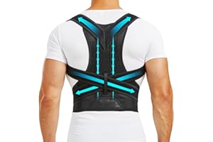 GZBBJ Back Brace and Posture Corrector for Men and Women Adjustable Back Straightener Posture Corrector, Scoliosis and Hunchback Correction, Spine Corrector, Support for Upper Lower Back Pain Relief