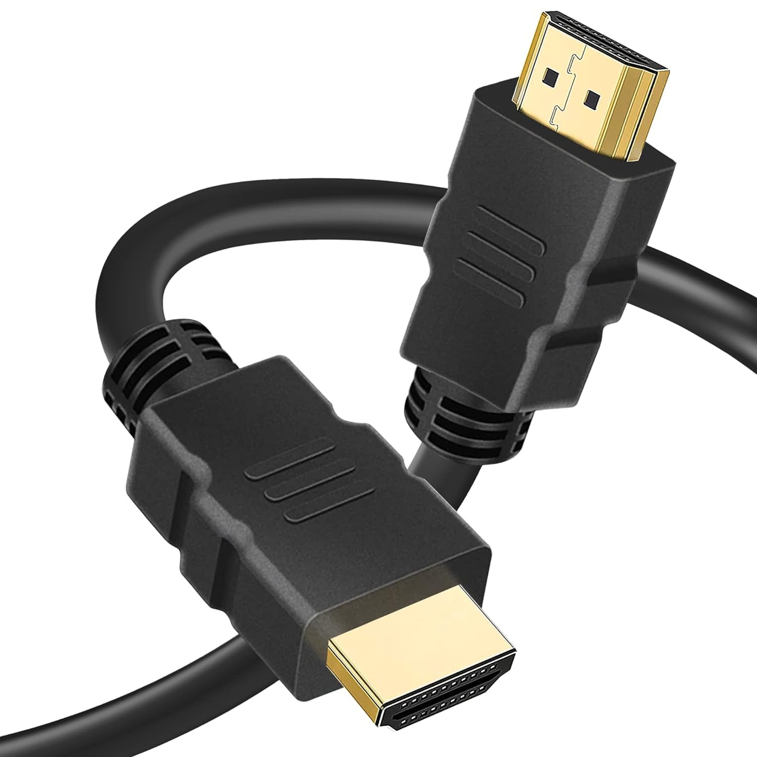 4K HDMI Cable 3M, High-Speed 18Gbps Ultra HD 2.0 Cable, Braided HDMI to HDMI Lead, Supports 3D Formats Compatible with laptop Projector, PS5, PS4, HDTV, Xbox, smart TV, and all HDMI devices (5m)