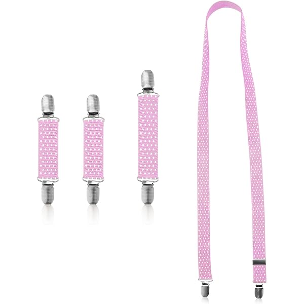 3 Pinces à Chapeau Et Moufles Enfants - Clips Élastiques Anti-Perte - Pour École, Jeu, Hiver - Noir/Argent