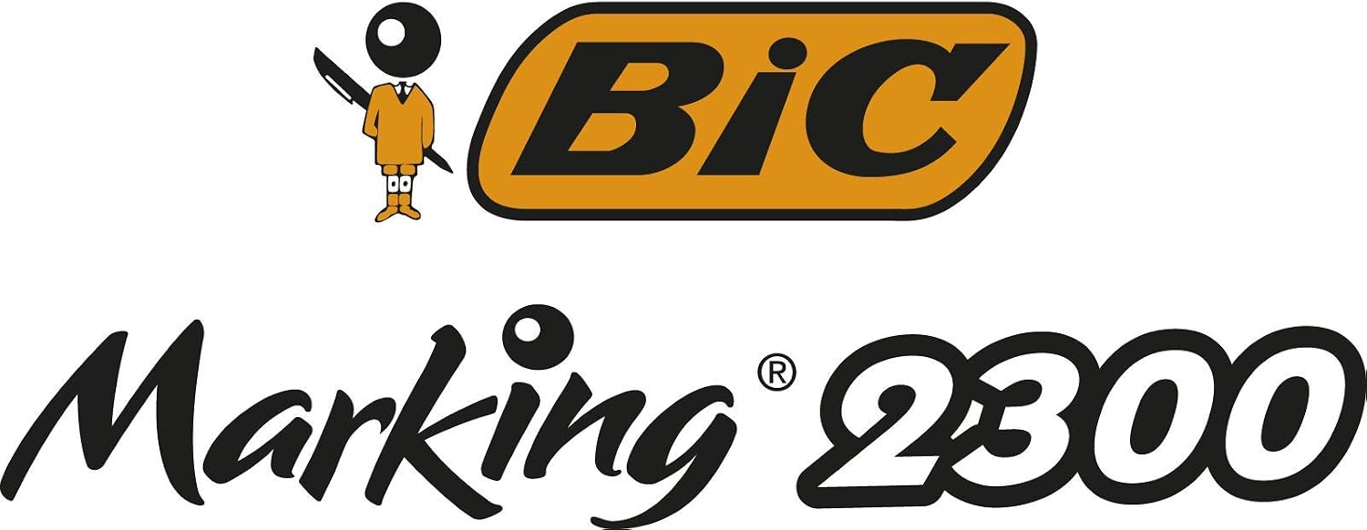 BIC Marking 2300 ECOlutions Black Permanent Marker Pens - Pack of 36, 1 count (Pack of 36) - Image 3