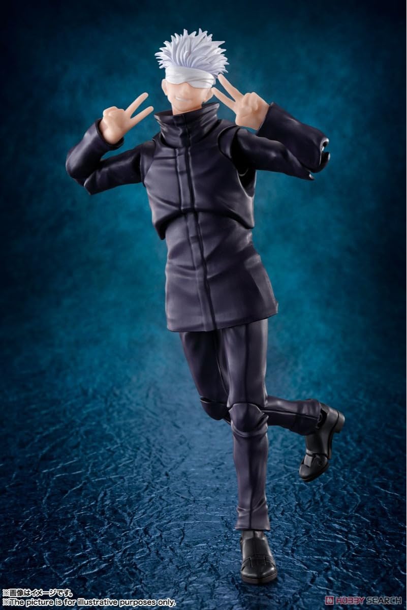 TAMASHII NATIONS - Jujutsu Kaisen 0: The Movie - Satoru Gojo, Bandai Spirits S.H.Figuarts Action Figure
