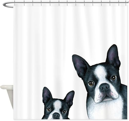 Amazon Com Cafepress Dog 128 Boston Terrier Decorative Fabric