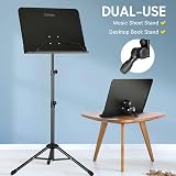 CAHAYA 6 in 1 Sheet Music Stand with Light and Bag CY0194 view 5