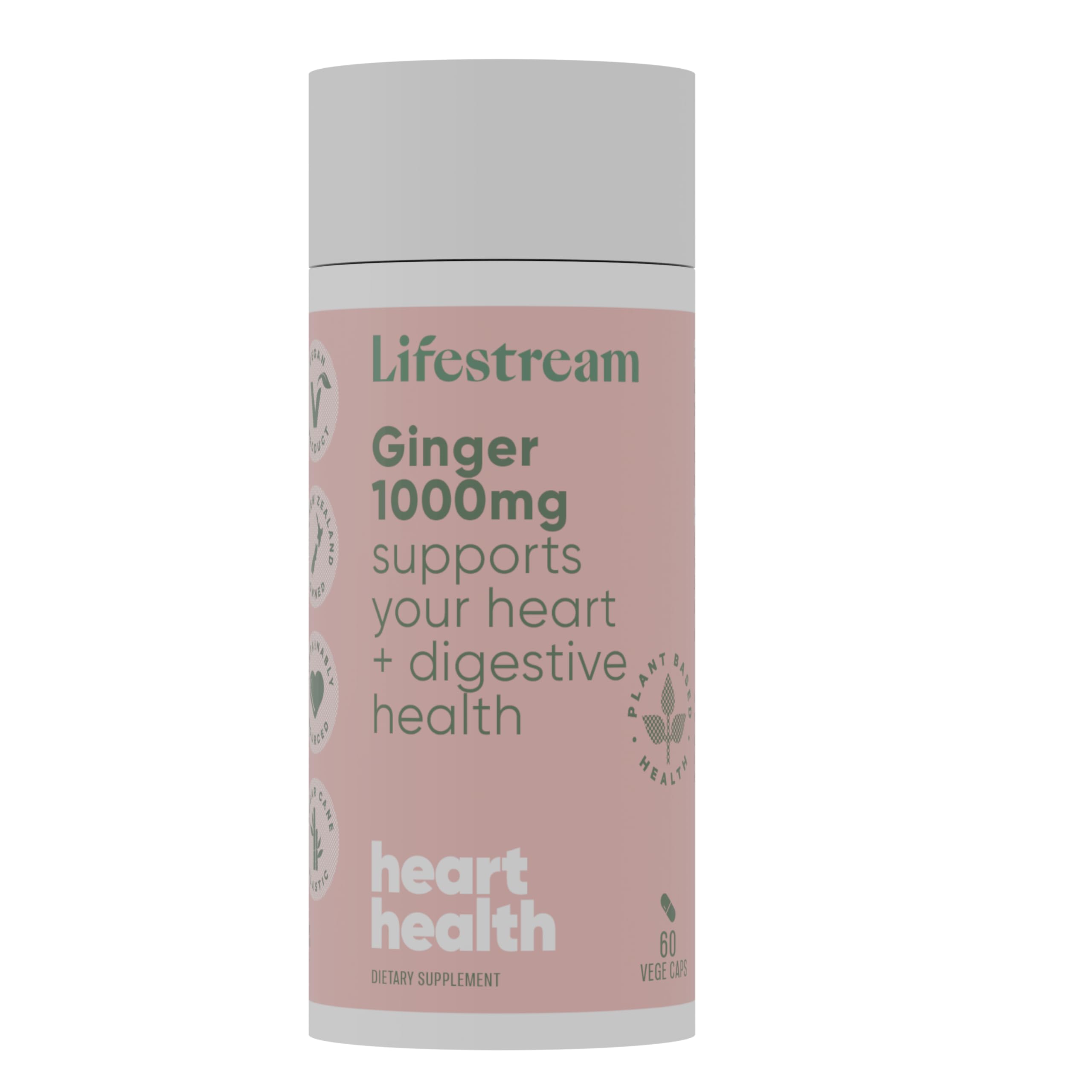 Lifestream, Bioactive Ginger, 60 Capsules