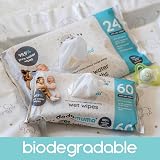 Dadamuma 99.9% Pure Water Baby Wipes 12 x 60 Unscented Eco Friendly view 7