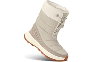 Kizik Juno 2 High Slip On Snow Boots for Women: Durable Rubber Soles for Any Terrain, Faux Fur Lining for Warmth During Winter Daily Wear - Regular Width