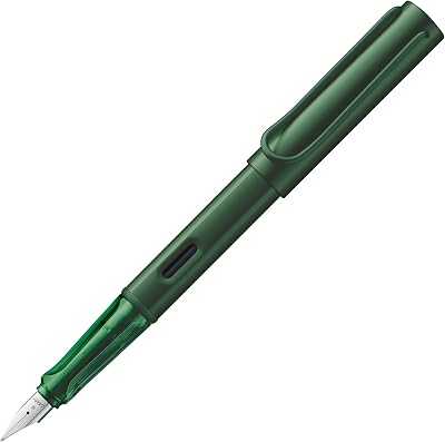 LAMY AL-star Pine Fountain Pen F Nib Aluminum Light Weight Ergonomic Grip