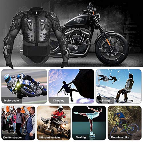 image for Volwco Motorcycle Body Protective Jacket Professional Motocross Full B