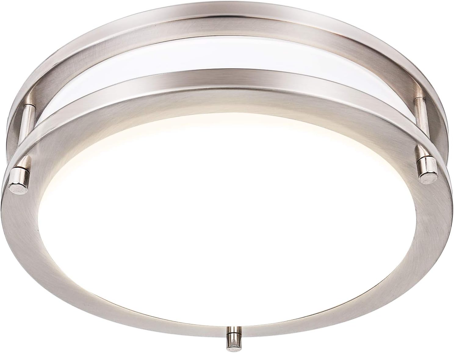 13 inch Flush Mount LED Ceiling Light Fixture, 3000K/4000K/5000K Adjustable Ceiling Lights, Oil Rubbed Bronze Saturn Dimmable Lighting for Hallway Bathroom Kitchen or Stairwell, ETL Listed - - 