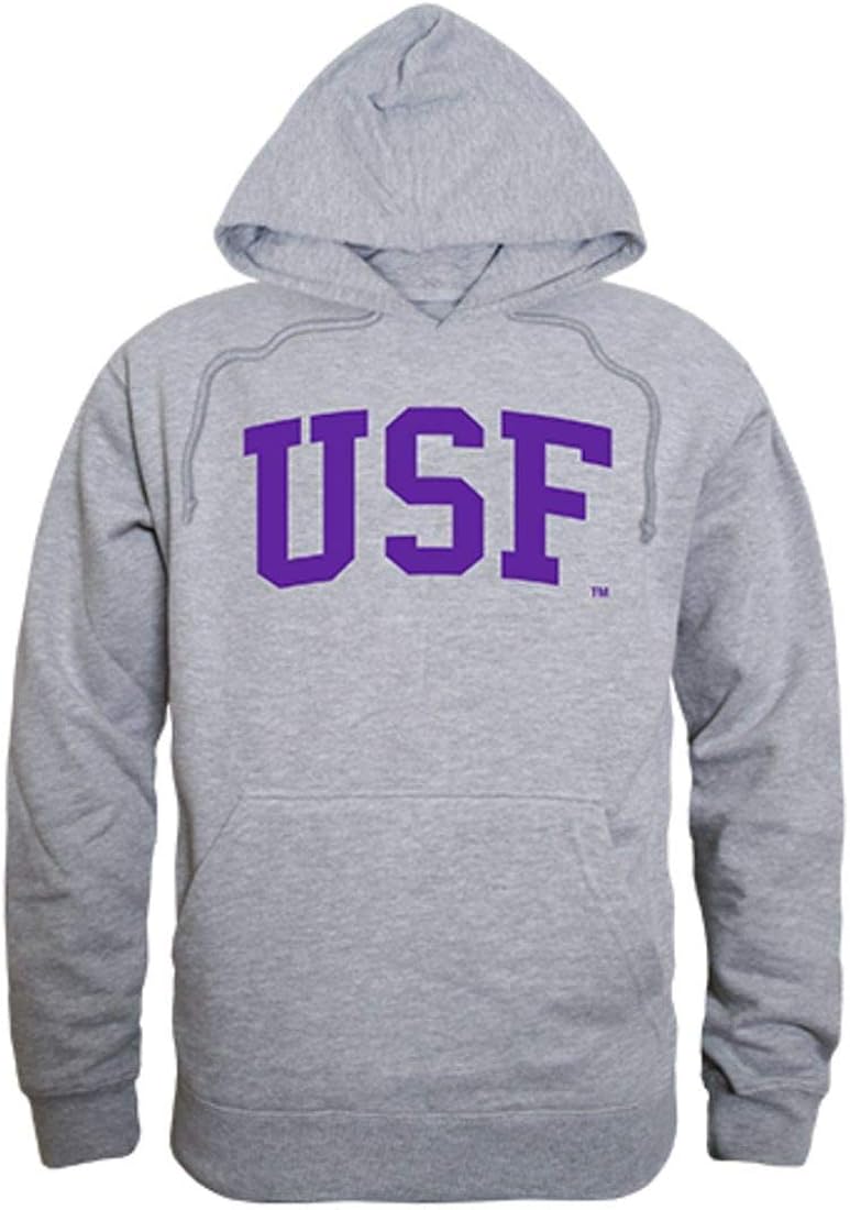 USF University of Sioux Falls Game Day Hoodie Sweatshirt Heather Grey Men  foretadrenaline.com