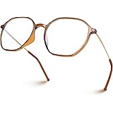 VISOONE Lightweight TR90 Blue Light Blocking Glasses Frame with Anti Glare Eye Protection for Women and Men RANE