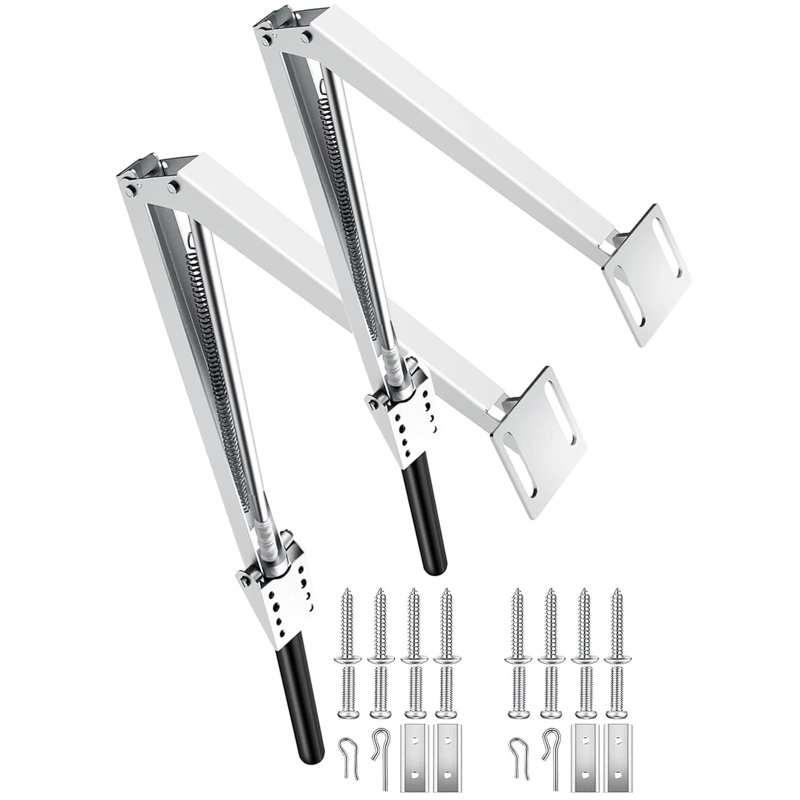 Auto Vent Opener Automatic Greenhouse Window Opener Roof Vent Opener Greenhouse Accessories for Garden Automatic Ventilation Gardening Tools Automatic Greenhouses Supplies (2 X Single Spring)